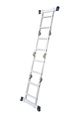 Escada de Alumínio Multifuncional 4x2 - 8 Degraus - 2,29m Ex - Linha Evolux