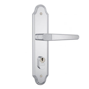 Fechadura Para Porta Externa De Entrada Com Cilindro De Segredo e 2 Chaves Espelho Em Aço Inox Stam