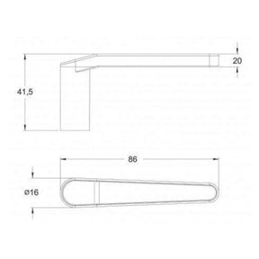 Fechadura Para Porta Externa De Entrada Com Cilindro De Segredo e 2 Chaves Espelho Em Aço Inox Stam