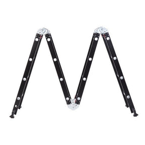 Escada De Aluminio Multifuncion 4x4 16 Degraus Black Edition