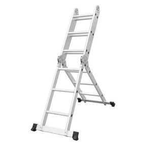 Escada Articulada De Alumínio 12 Degraus 3,50 Metros De Altura