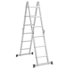 Escada Articulada De Alumínio 12 Degraus 3,50 Metros De Altura