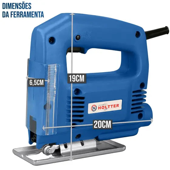 Serra Tico Tico 400w 3000rpm Uso Base Ajustável - Holtter Ferramentas