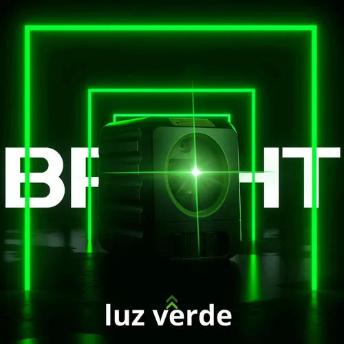 Nível a Laser Huepar B011G Verde 30m – Linha Horizontal e Vertical – Alta Precisão
