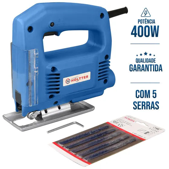 Serra Tico Tico 400w 3000rpm Uso Base Ajustável - Holtter Ferramentas