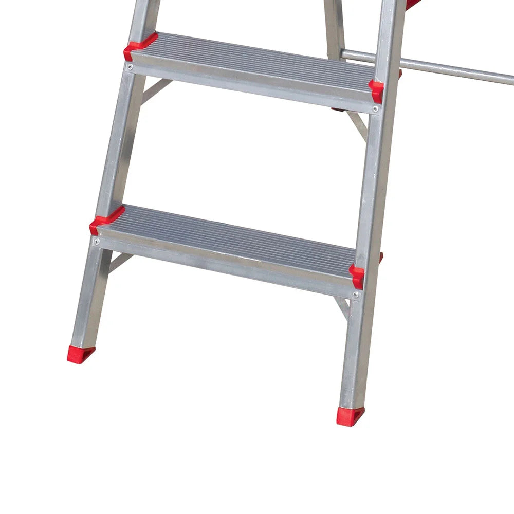 Escada Doméstica em Alumínio 5 Degraus BOTAFOGO