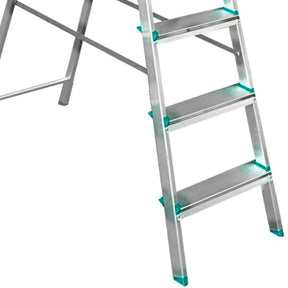Escada Doméstica Alumínio 6 Degraus ED6 GIBAFER